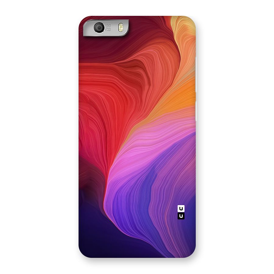 Modern Colors Mix Back Case for Canvas Knight 2