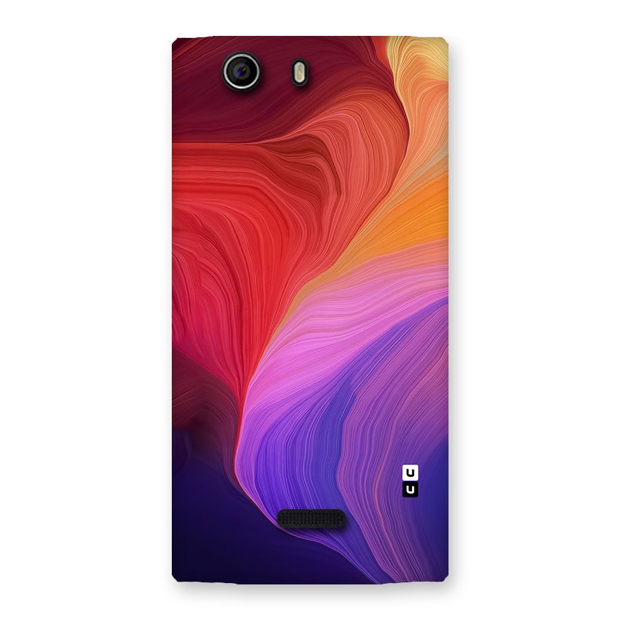 Modern Colors Mix Back Case for Canvas Nitro 2 E311