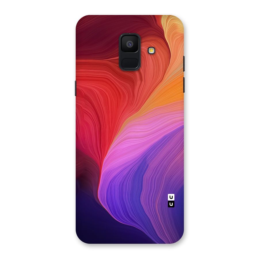 Modern Colors Mix Back Case for Galaxy A6 (2018)
