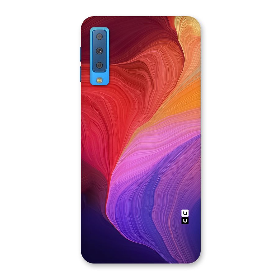 Modern Colors Mix Back Case for Galaxy A7 (2018)