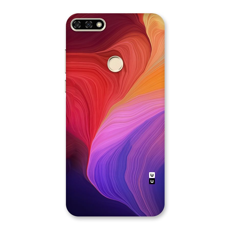 Modern Colors Mix Back Case for Honor 7A