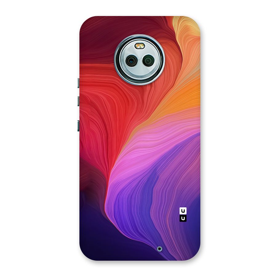 Modern Colors Mix Back Case for Moto X4