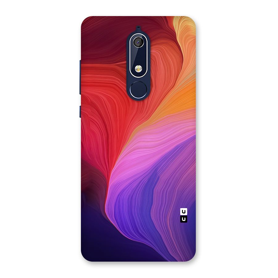 Modern Colors Mix Back Case for Nokia 5.1