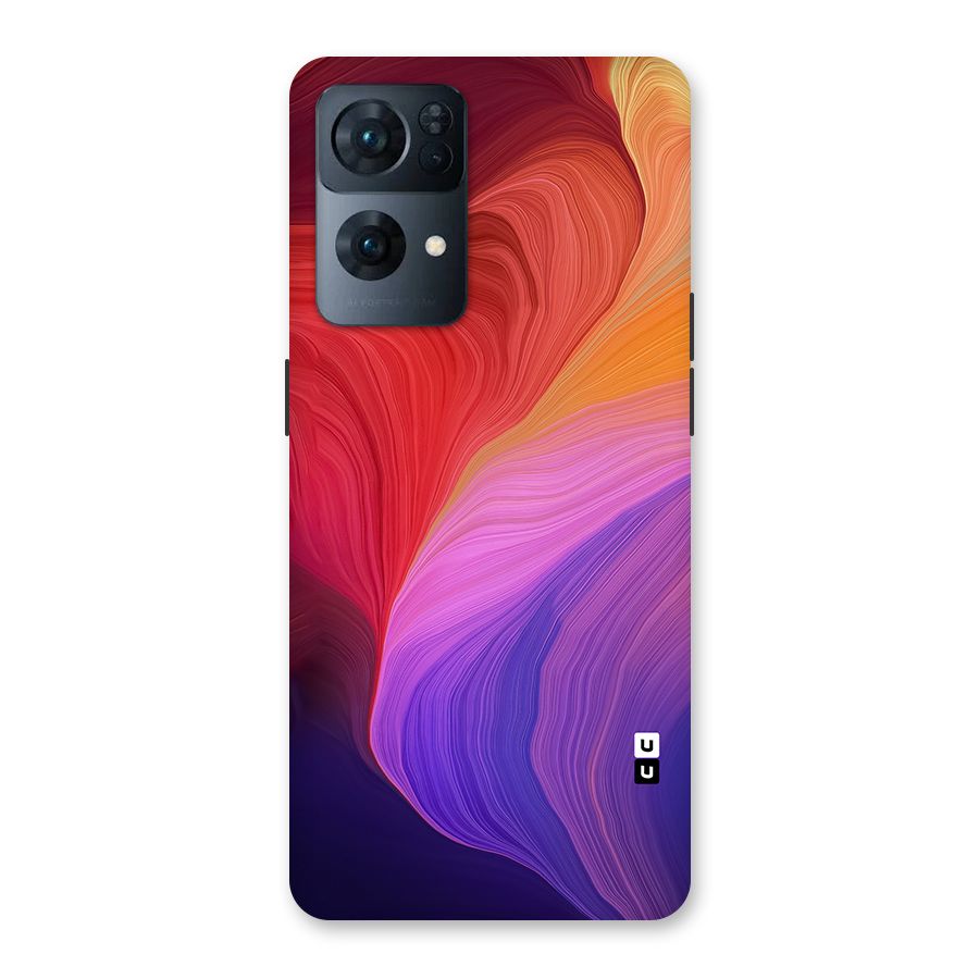 Modern Colors Mix Back Case for Oppo Reno7 Pro 5G
