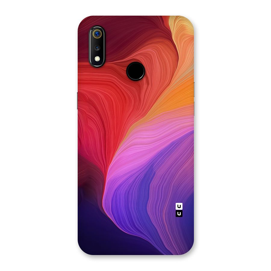 Modern Colors Mix Back Case for Realme 3