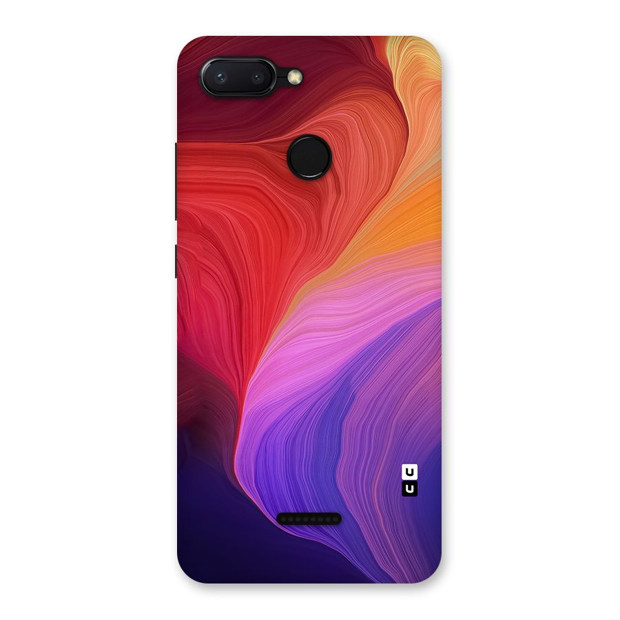 Modern Colors Mix Back Case for Redmi 6