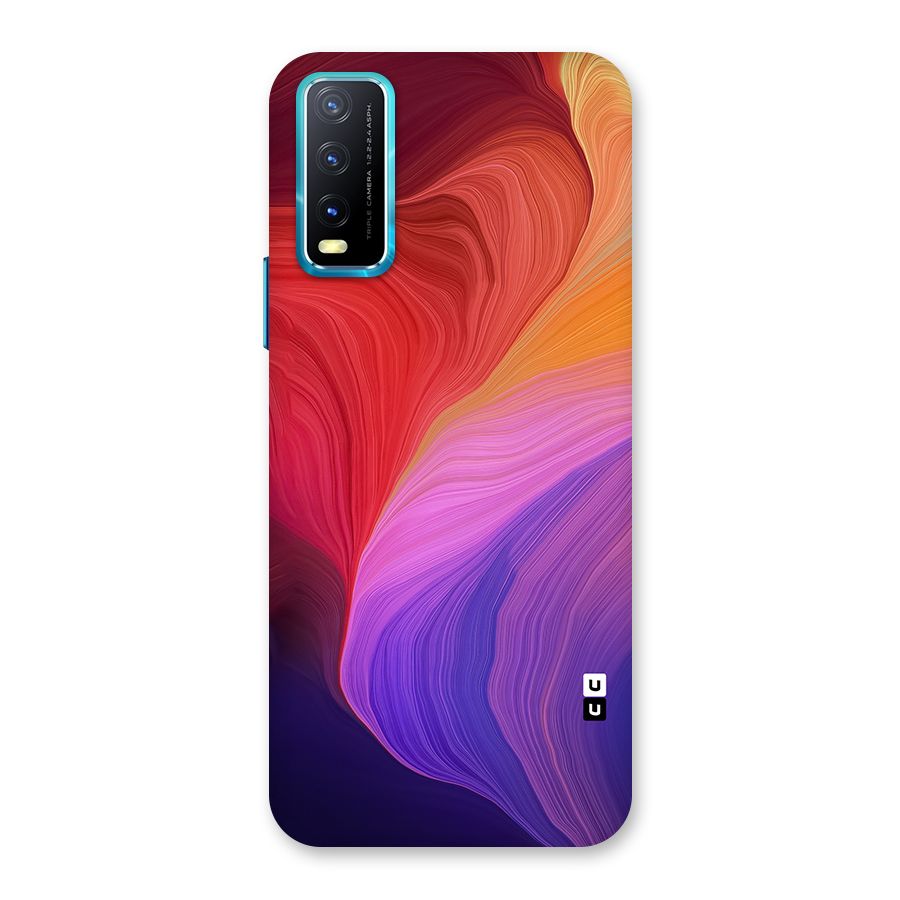 Modern Colors Mix Back Case for Vivo Y20A