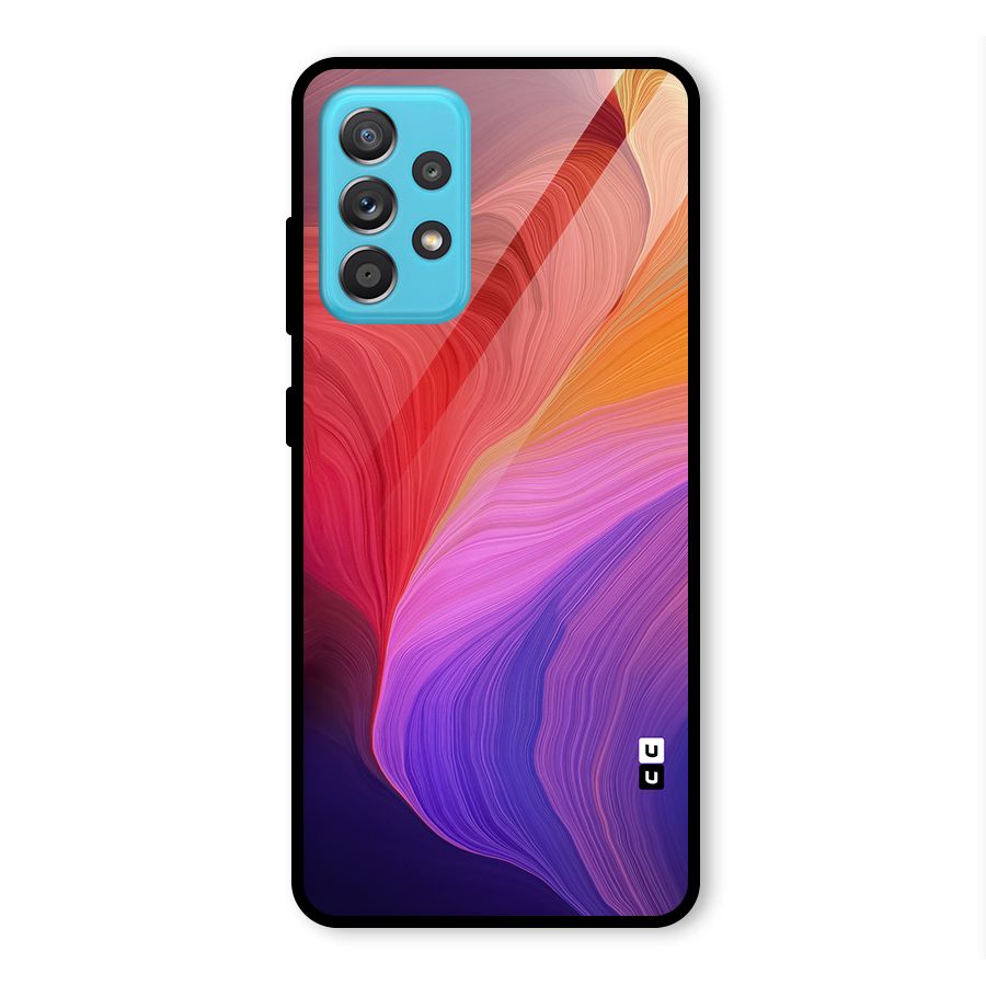 Modern Colors Mix Glass Back Case for Galaxy A52s 5G