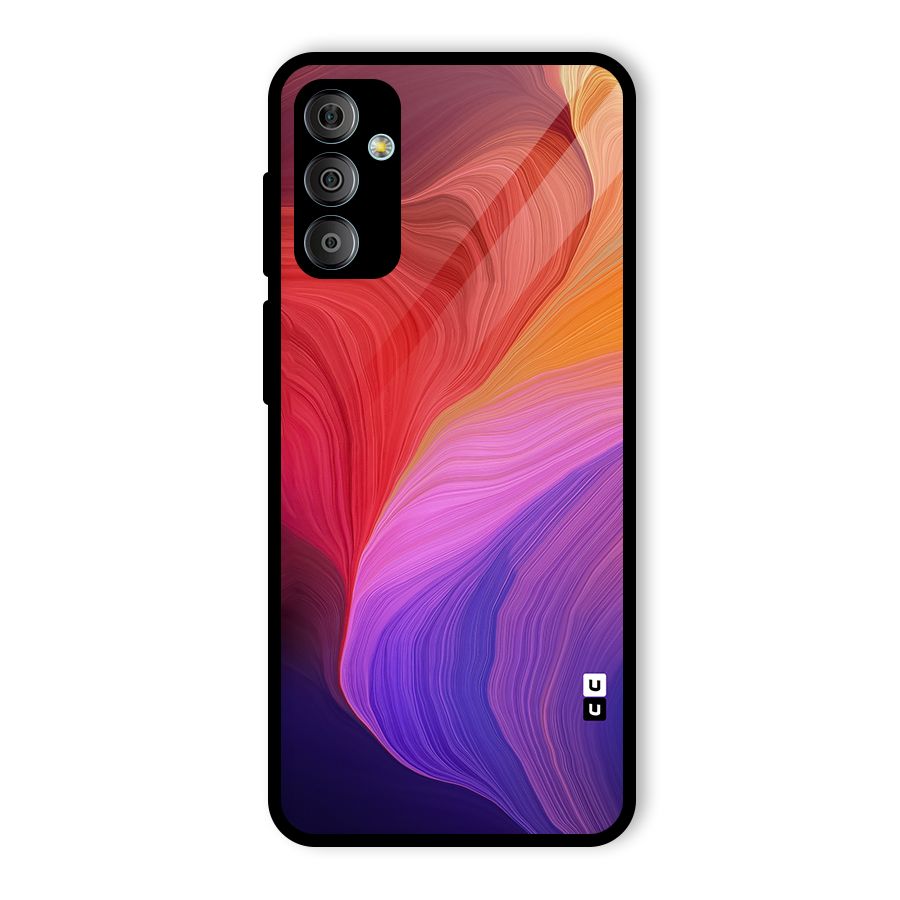 Modern Colors Mix Glass Back Case for Galaxy F23