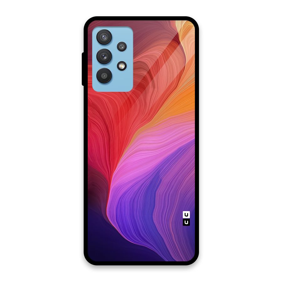 Modern Colors Mix Glass Back Case for Galaxy M32 5G