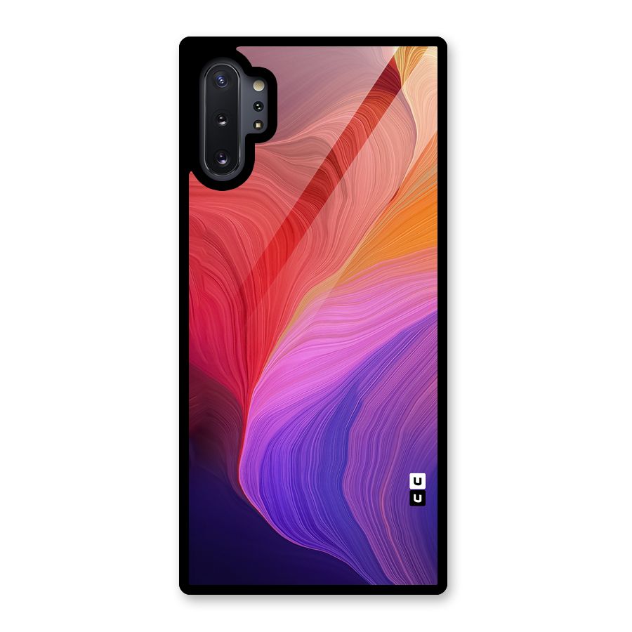 Modern Colors Mix Glass Back Case for Galaxy Note 10 Plus