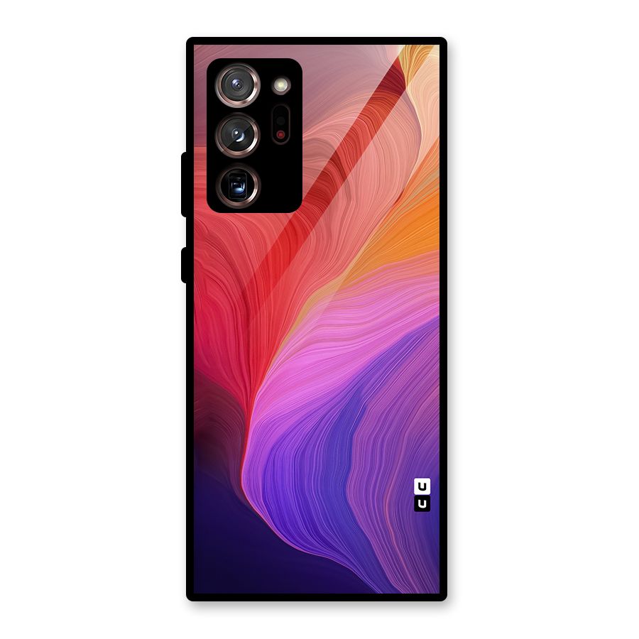 Modern Colors Mix Glass Back Case for Galaxy Note 20 Ultra
