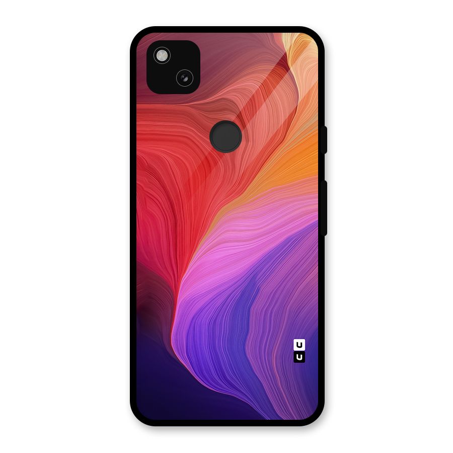 Modern Colors Mix Glass Back Case for Google Pixel 4a
