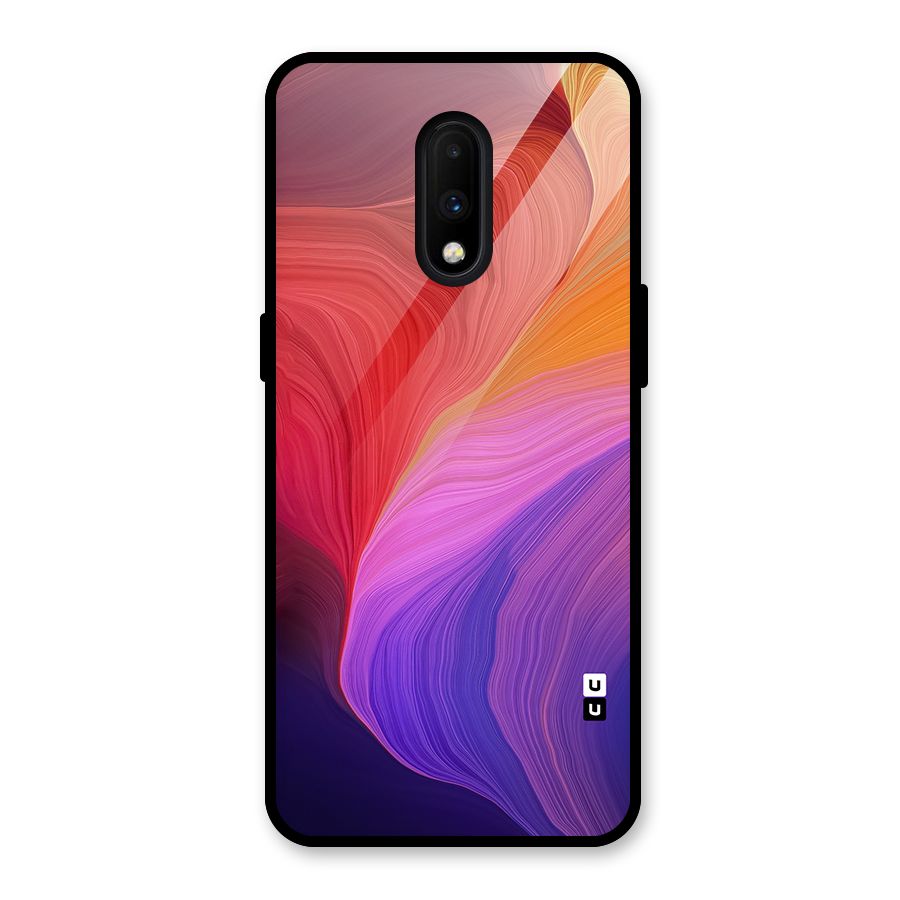 Modern Colors Mix Glass Back Case for OnePlus 7