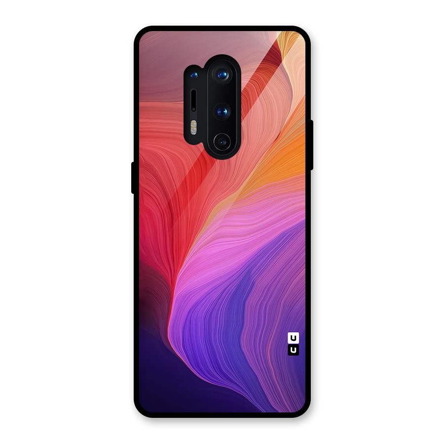 Modern Colors Mix Glass Back Case for OnePlus 8 Pro