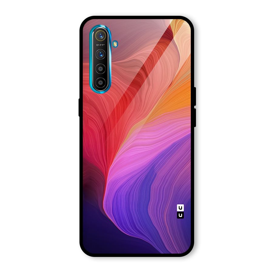 Modern Colors Mix Glass Back Case for Realme X2