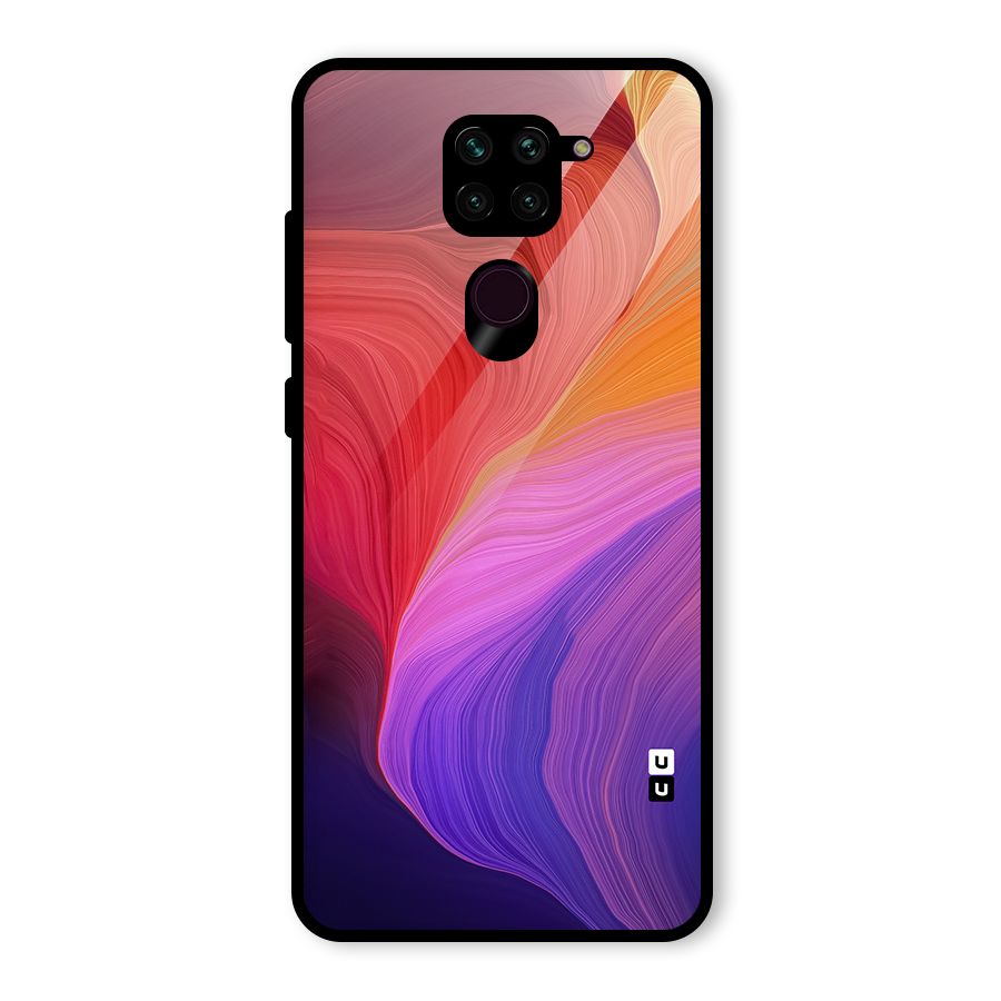 Modern Colors Mix Glass Back Case for Redmi Note 9
