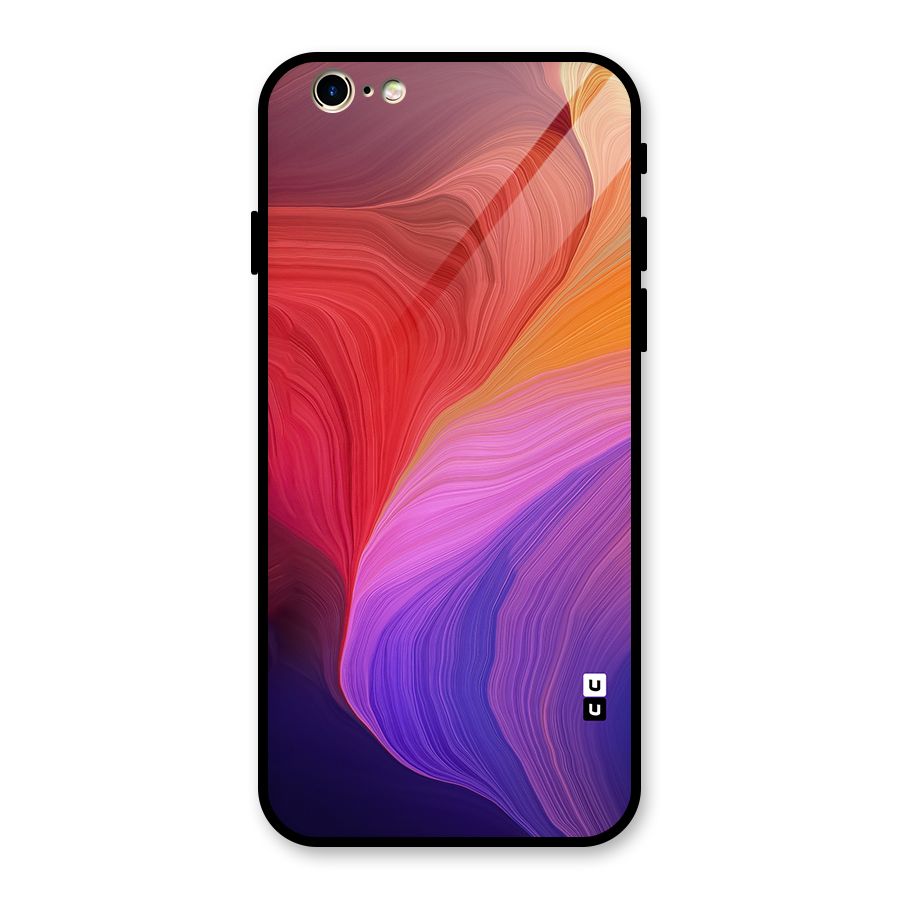 Modern Colors Mix Glass Back Case for iPhone 6 6S