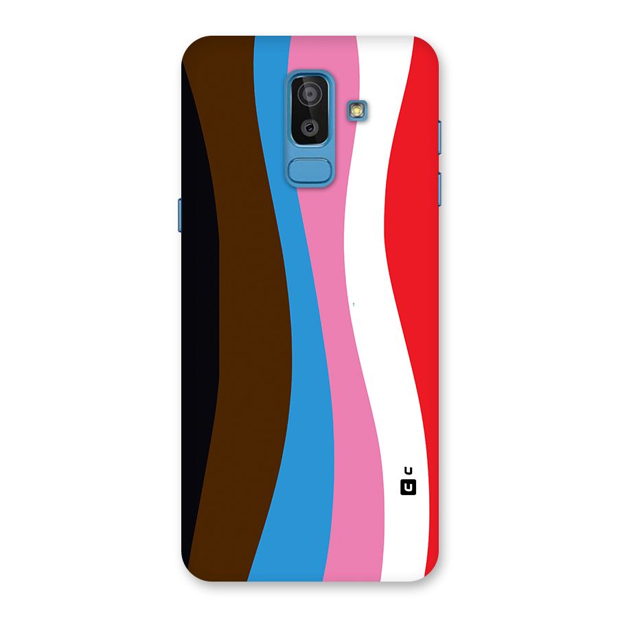 Modern Curves Back Case for Galaxy J8