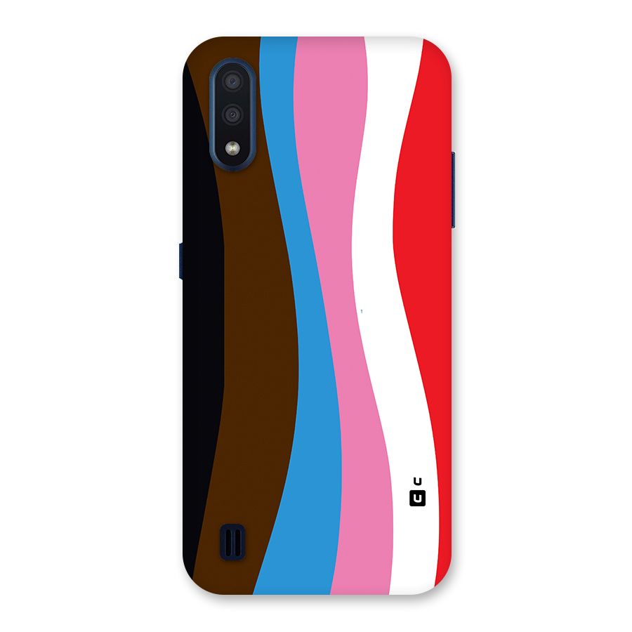 Modern Curves Back Case for Galaxy M01
