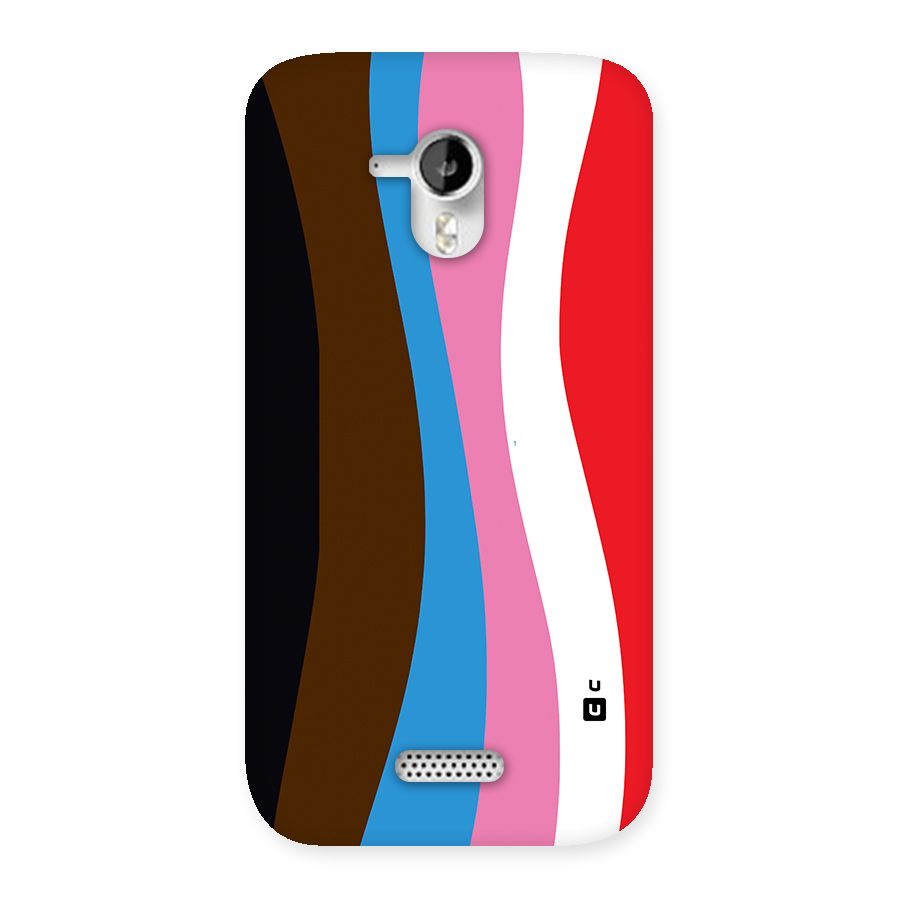 Modern Curves Back Case for Micromax Canvas HD A116