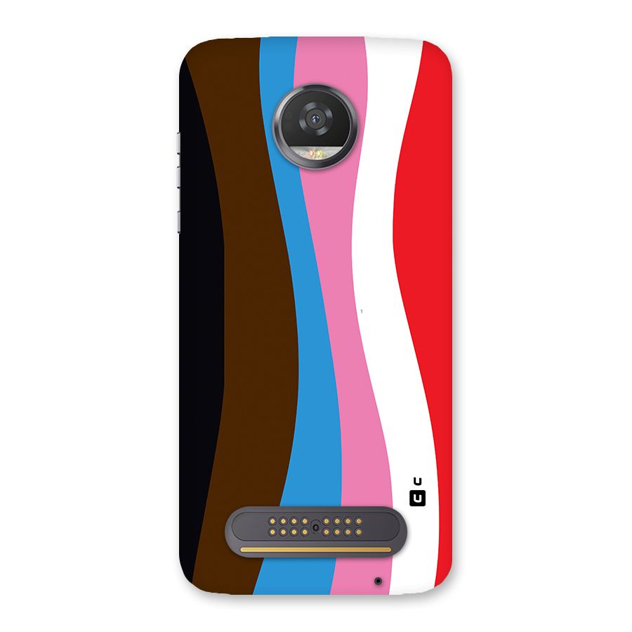 Modern Curves Back Case for Moto Z2 Play