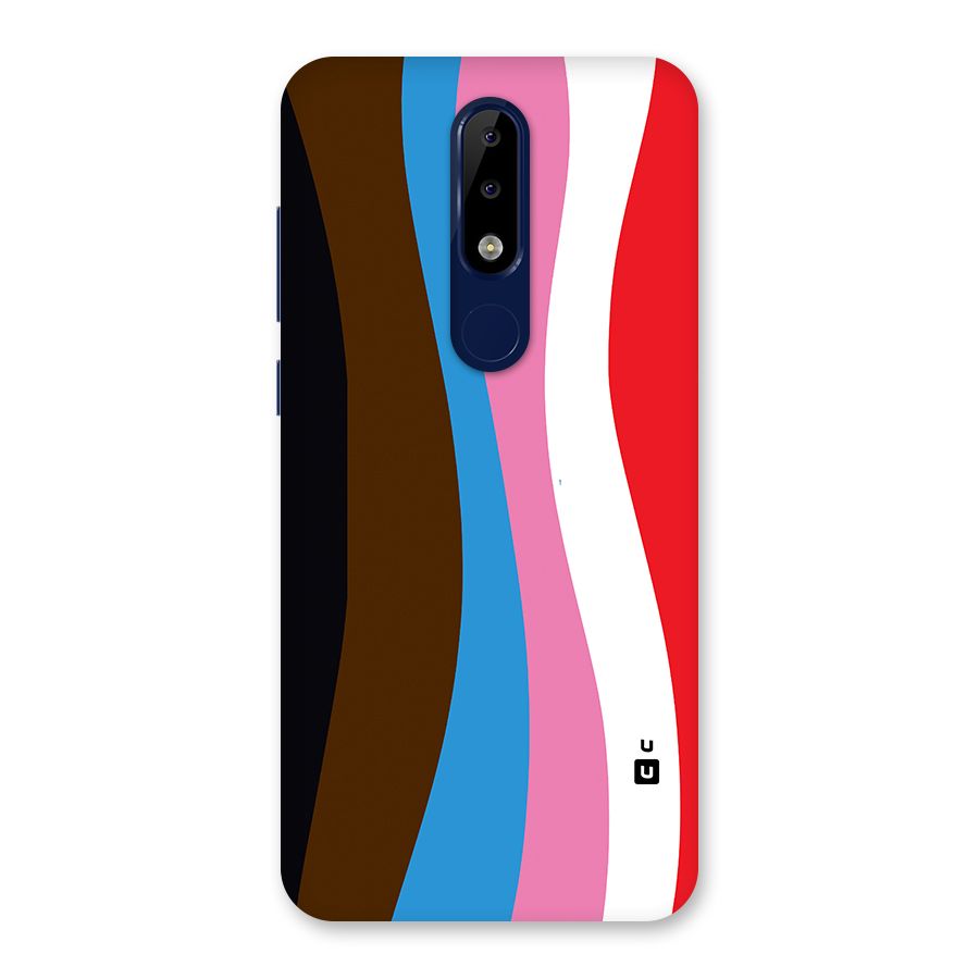 Modern Curves Back Case for Nokia 5.1 Plus