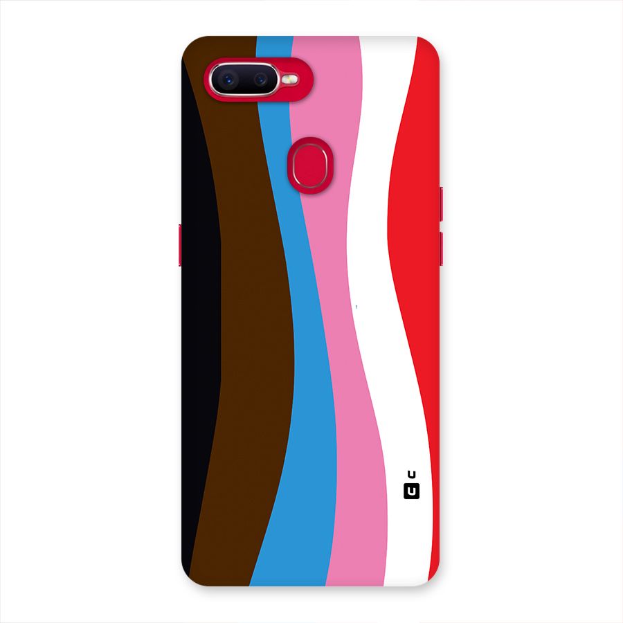 Modern Curves Back Case for Oppo F9 Pro