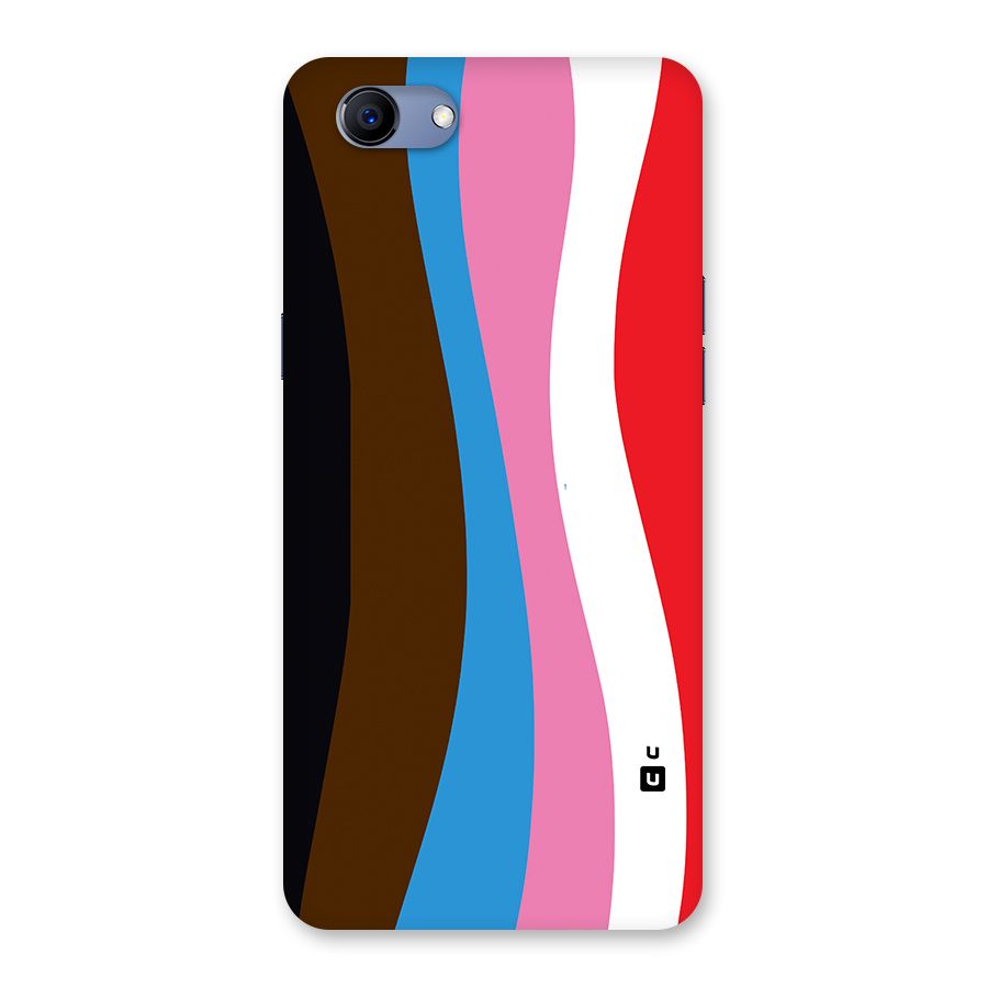 Modern Curves Back Case for Oppo Realme 1