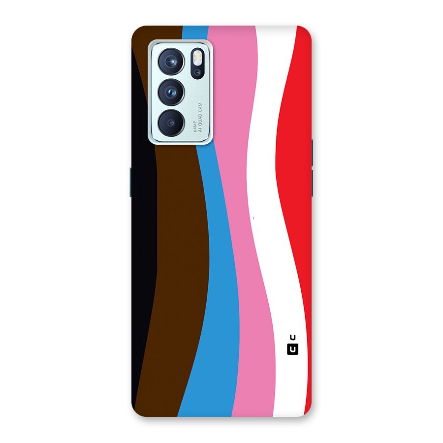 Modern Curves Glass Back Case for Oppo Reno6 Pro 5G