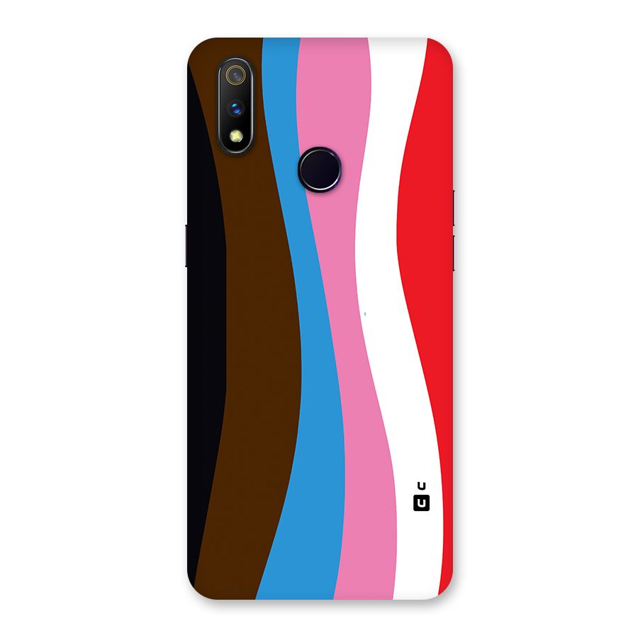 Modern Curves Back Case for Realme 3 Pro