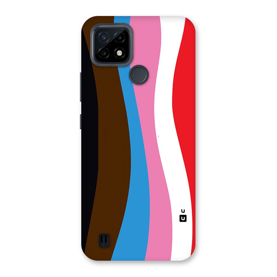 Modern Curves Back Case for Realme C21