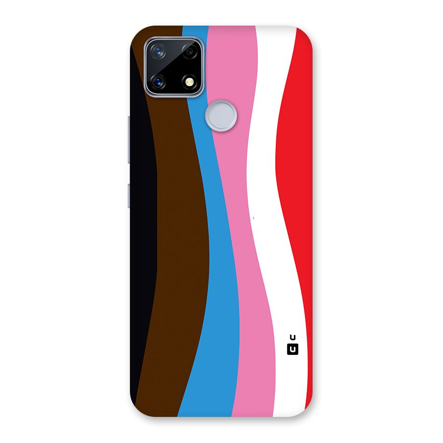 Modern Curves Glass Back Case for Realme Narzo 20