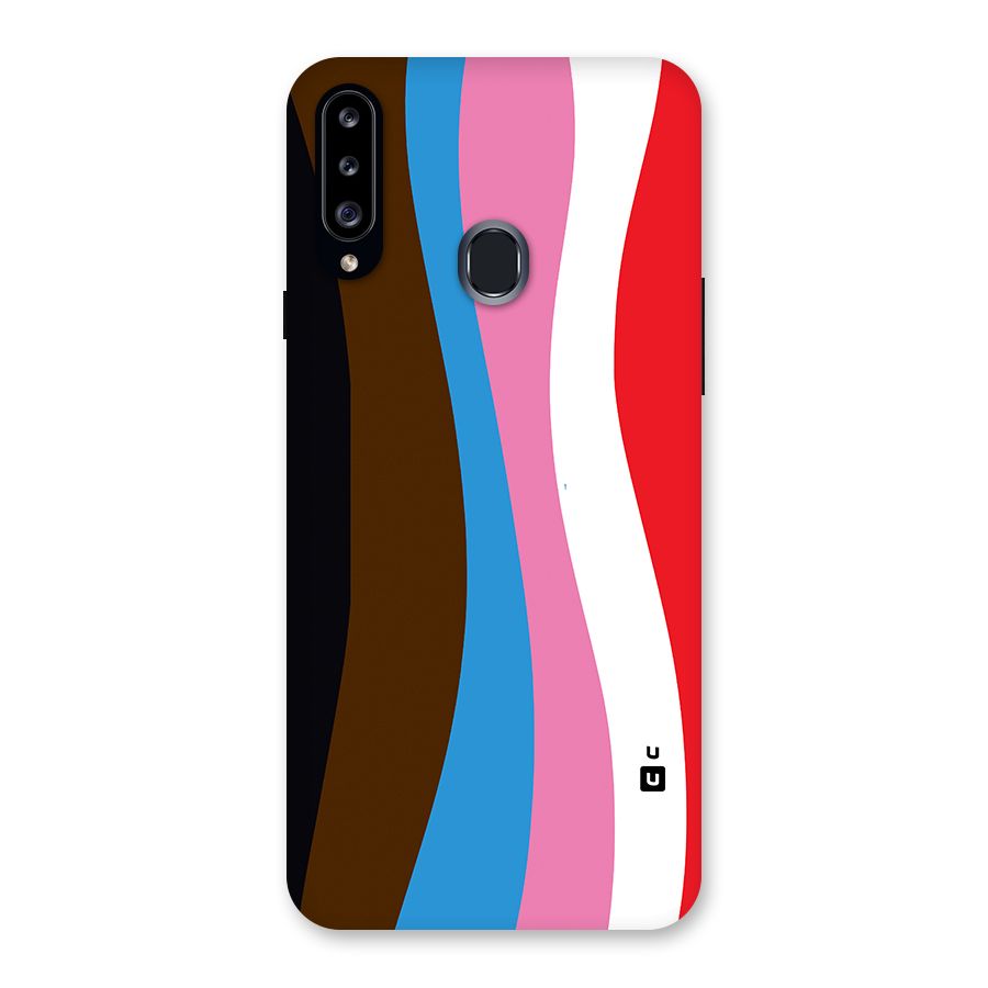 Modern Curves Back Case for Samsung Galaxy A20s