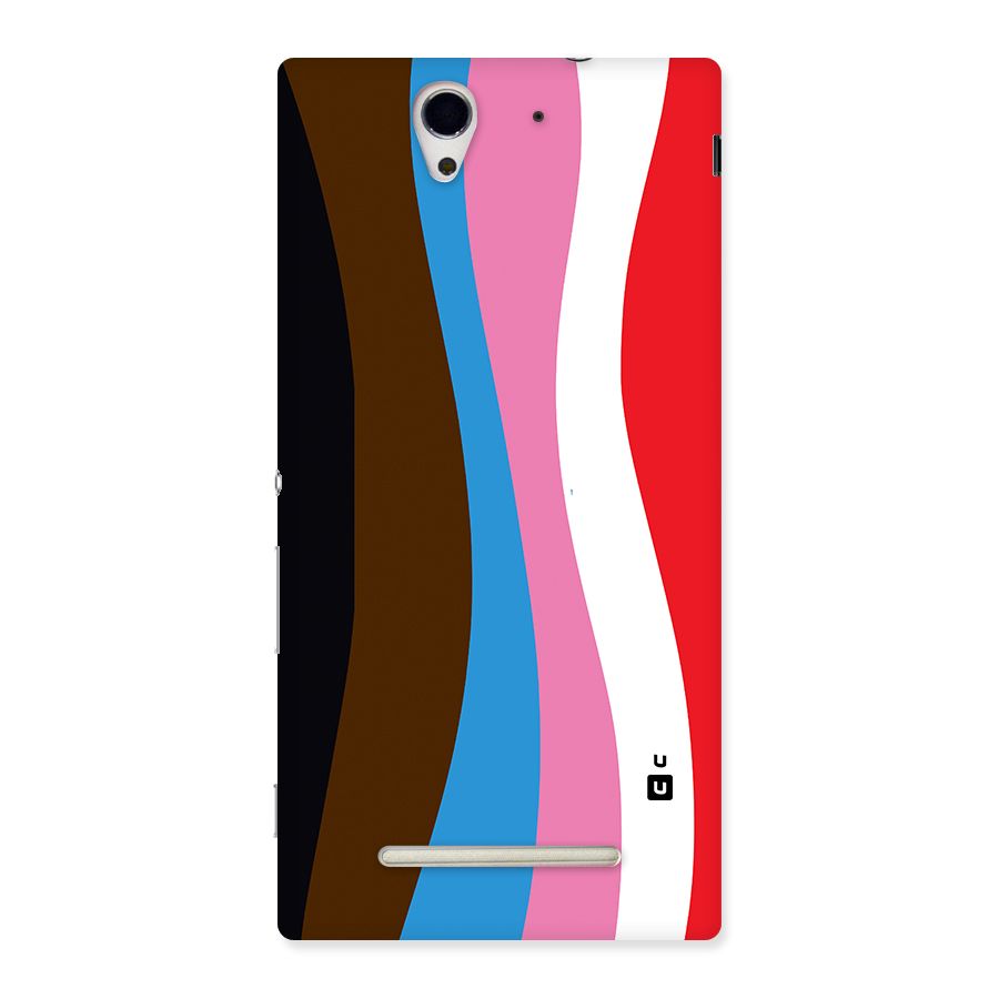 Modern Curves Back Case for Sony Xperia C3