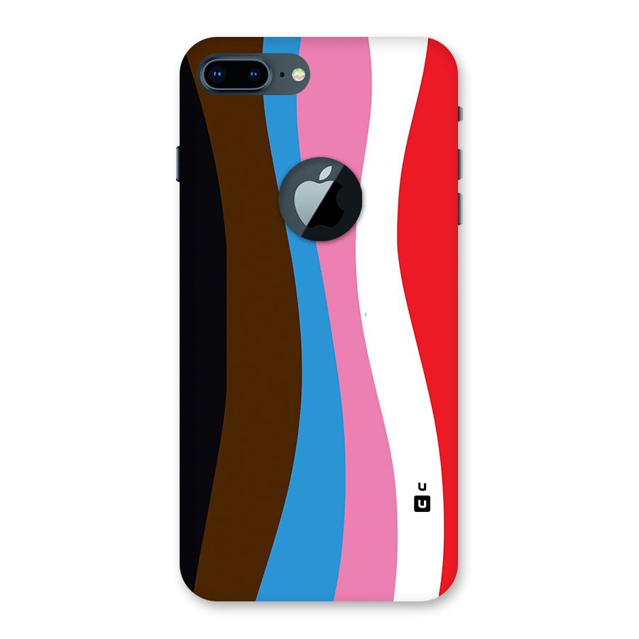 Modern Curves Back Case for iPhone 7 Plus Logo Cut