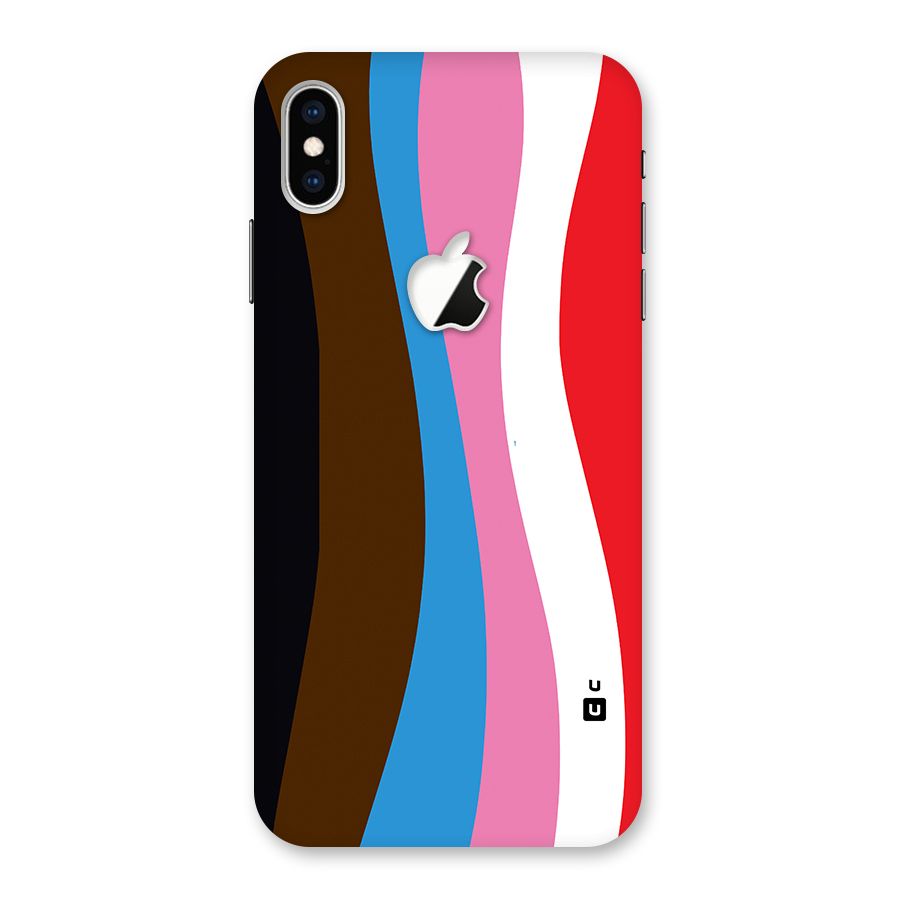Modern Curves Back Case for iPhone XS Max Apple Cut