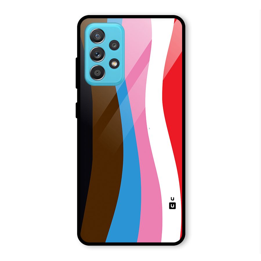 Modern Curves Glass Back Case for Galaxy A52