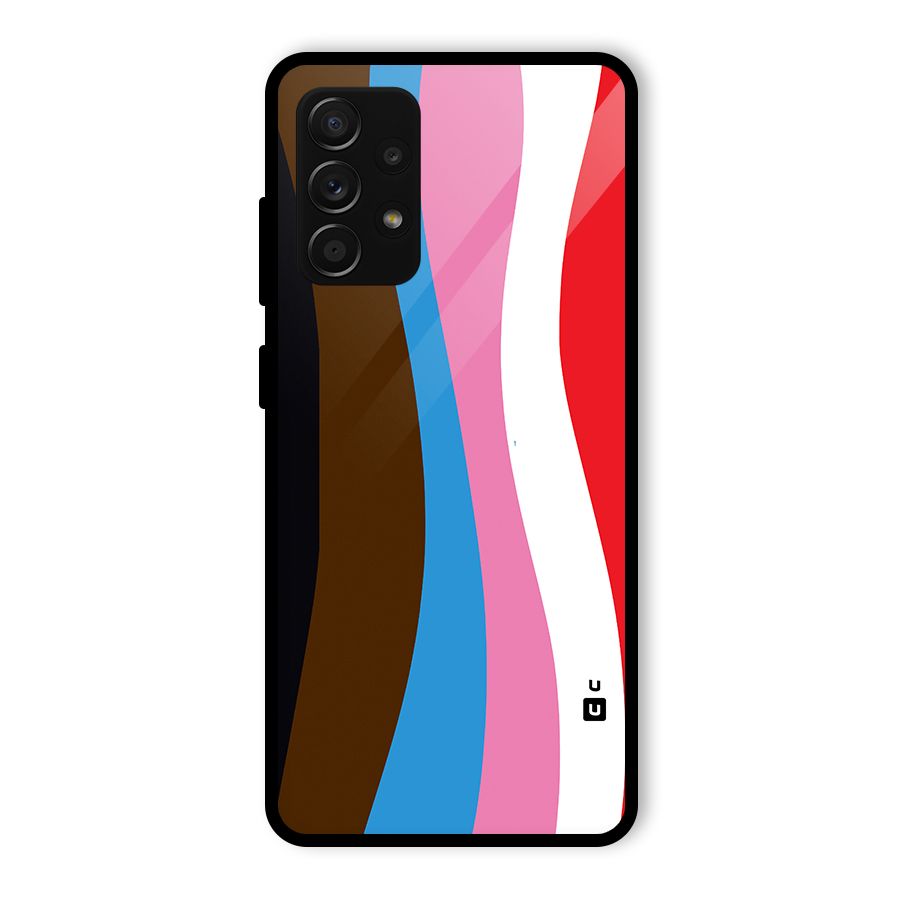 Modern Curves Glass Back Case for Galaxy A53 5G