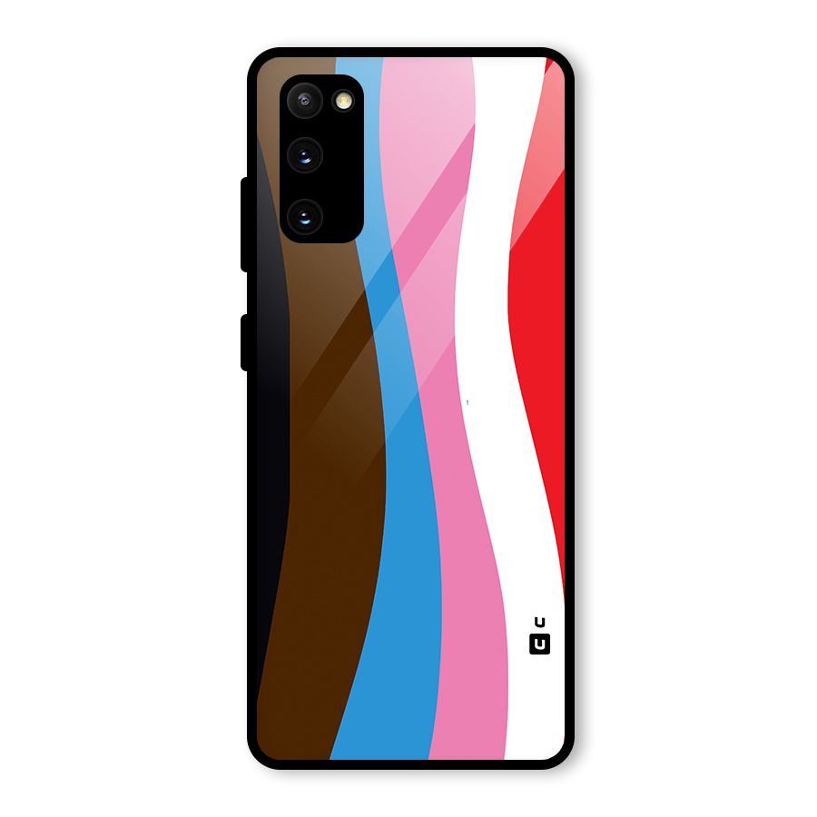Modern Curves Glass Back Case for Galaxy S20 FE