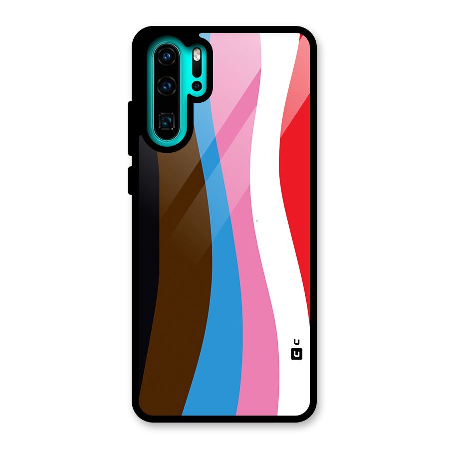 Modern Curves Glass Back Case for Huawei P30 Pro