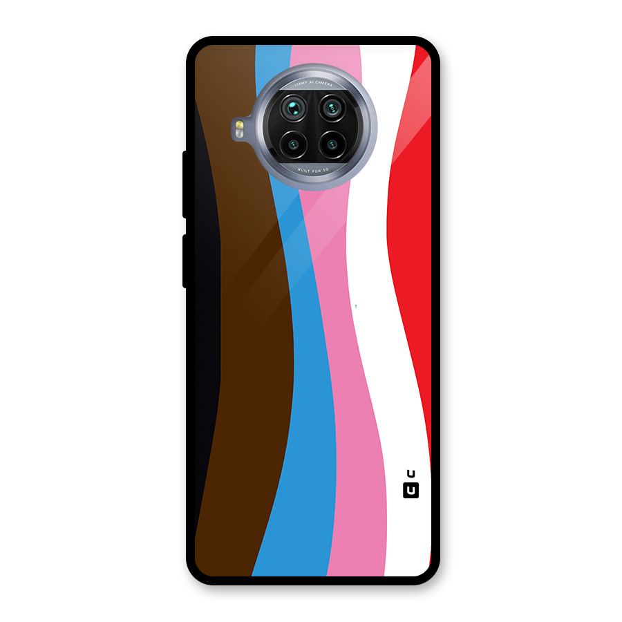 Modern Curves Glass Back Case for Mi 10i