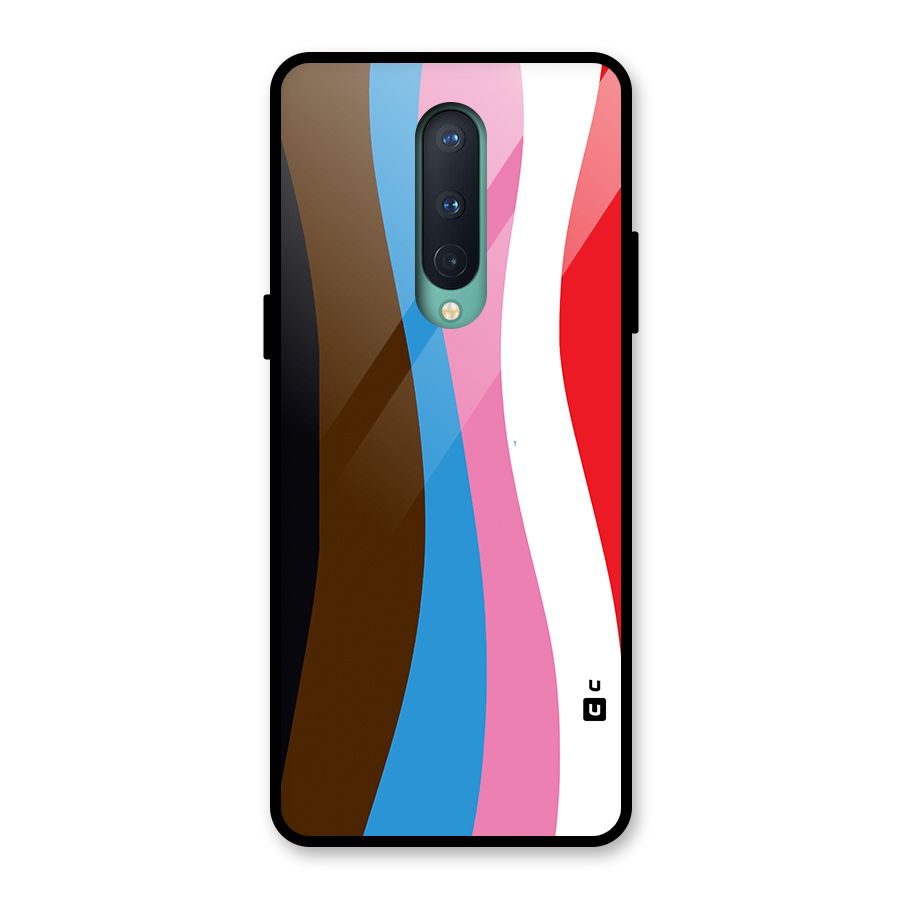 Modern Curves Glass Back Case for OnePlus 8