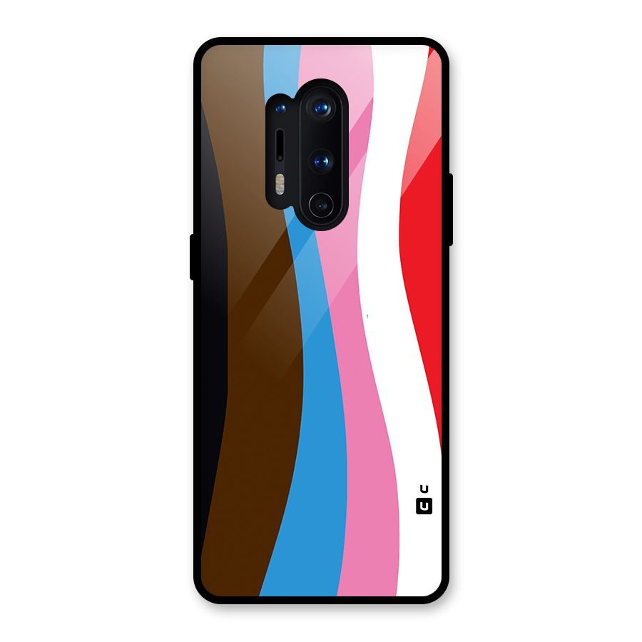 Modern Curves Glass Back Case for OnePlus 8 Pro
