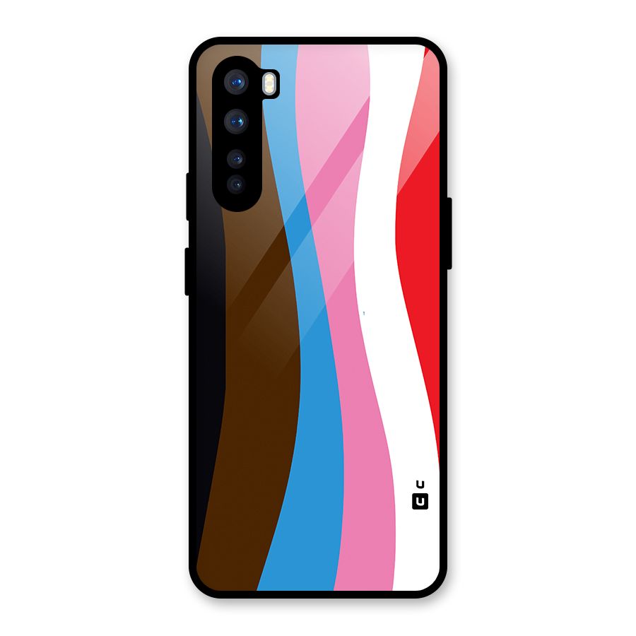 Modern Curves Glass Back Case for OnePlus Nord