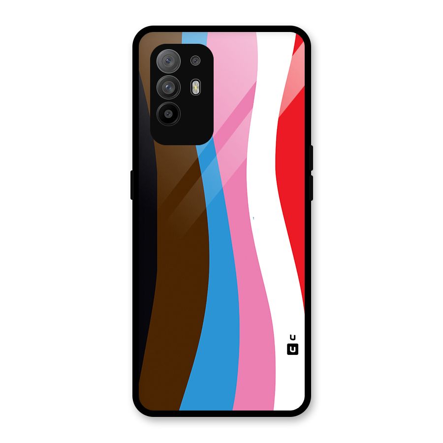 Modern Curves Glass Back Case for Oppo F19 Pro Plus 5G