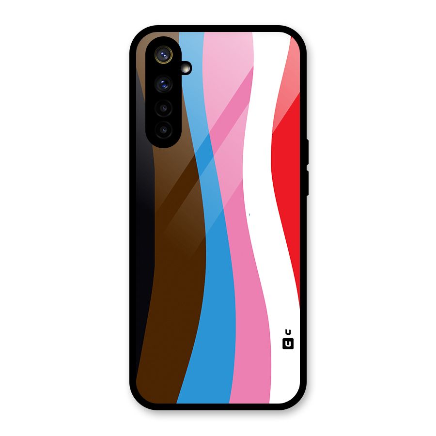 Modern Curves Glass Back Case for Realme 6