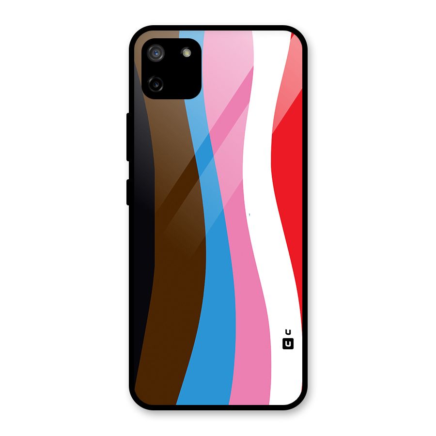 Modern Curves Glass Back Case for Realme C11