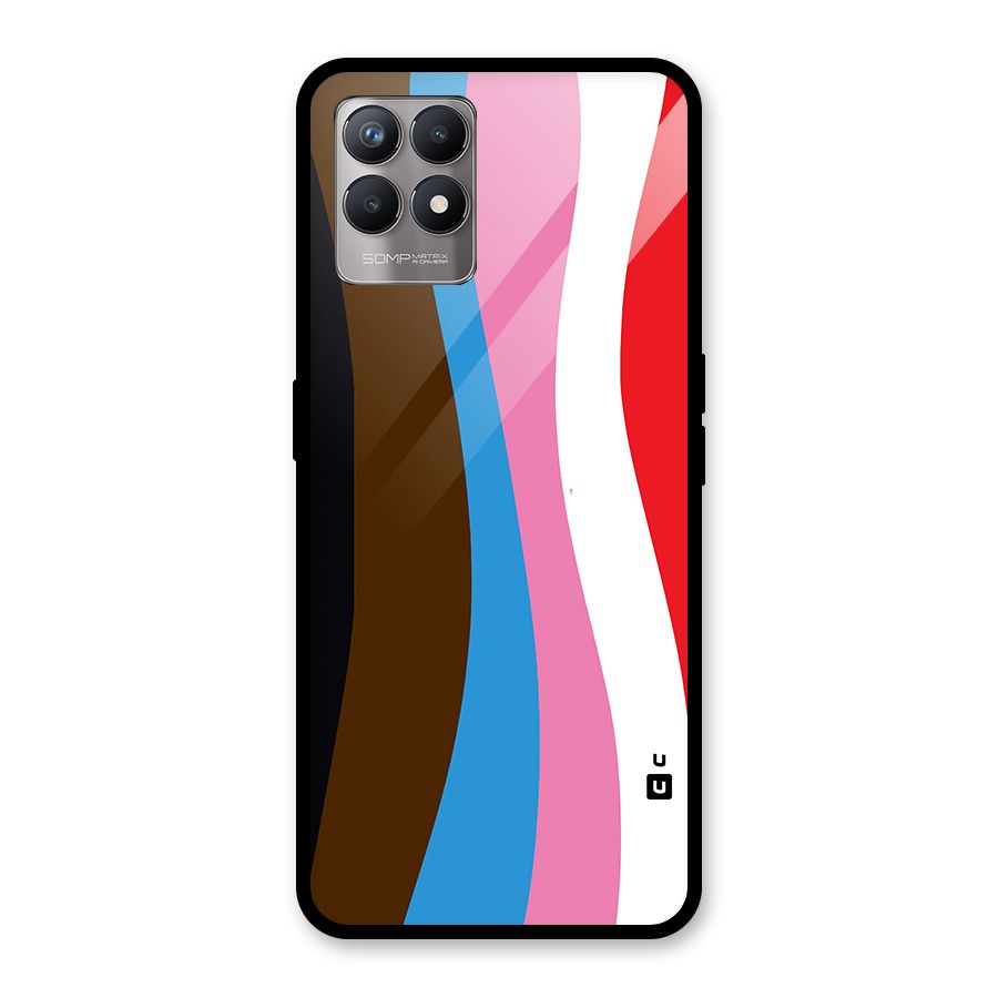 Modern Curves Glass Back Case for Realme Narzo 50