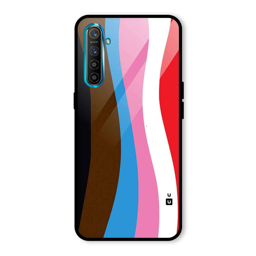 Modern Curves Glass Back Case for Realme X2